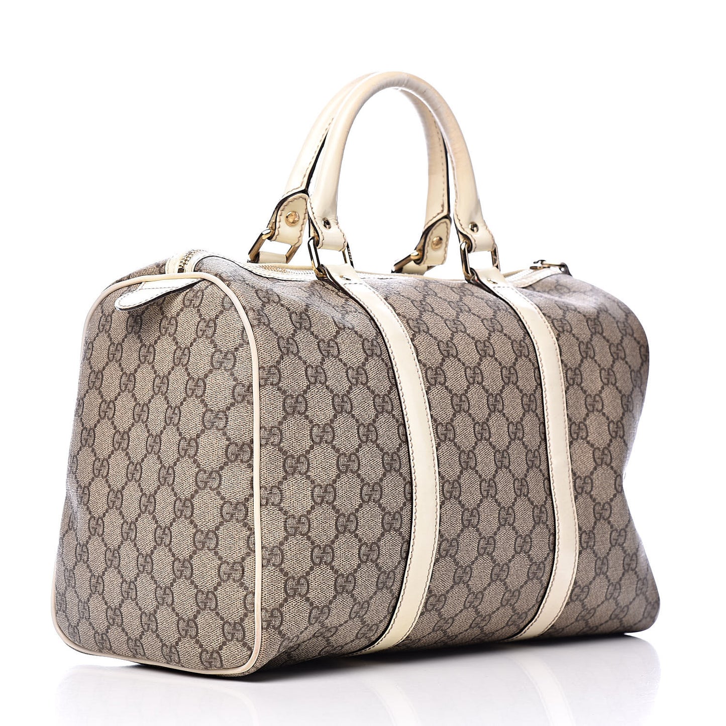 GG Plus Monogram Medium Joy Boston Off White