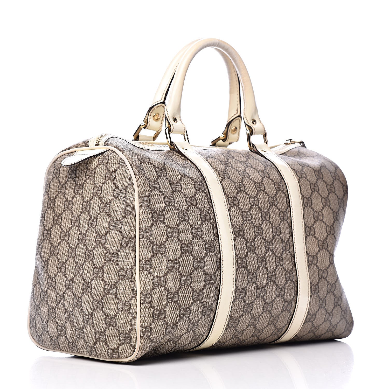 Gucci GG Plus Monogram Medium Joy Boston Off White 3 of 14