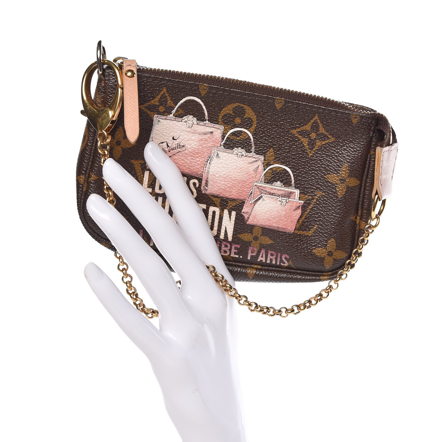 Louis Vuitton Monogram Affiche Mini Pochette Accessories 2 of 9