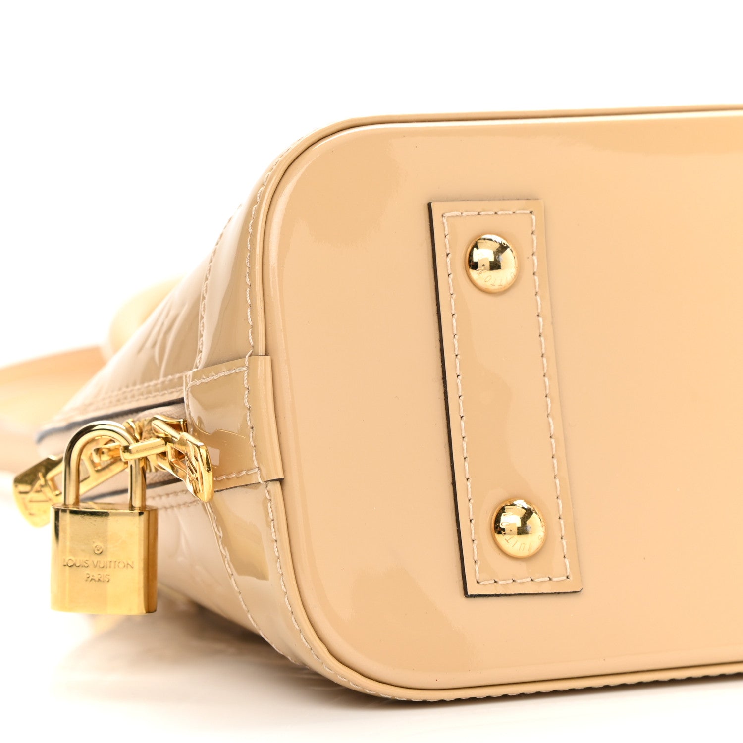 Louis Vuitton Vernis Alma BB Dune 8 of 12