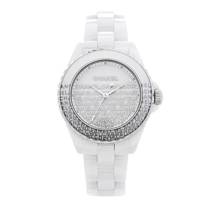Chanel Stainless Steel Ceramic 33mm J12 Wanted de Chanel Limited Edition Quartz Watch White 1 of 5