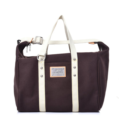 Louis Vuitton Toile Antigua Sac Weekend Brown 1 of 9