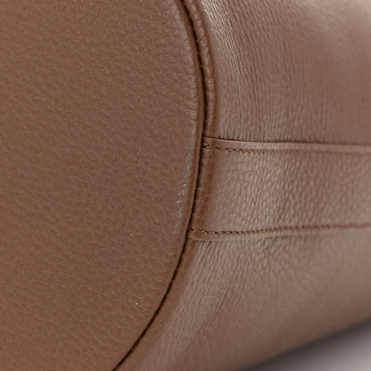 Burberry Calfskin Medium Bucket Bag Earth 11 of 11