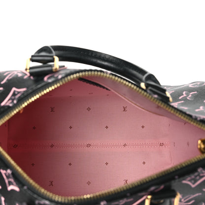 Louis Vuitton Monogram Fall for You Speedy Bandouliere 25 Black 5 of 9