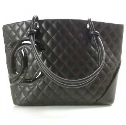 Chanel Calfskin Quilted Large Cambon Tote Black 1 of 11