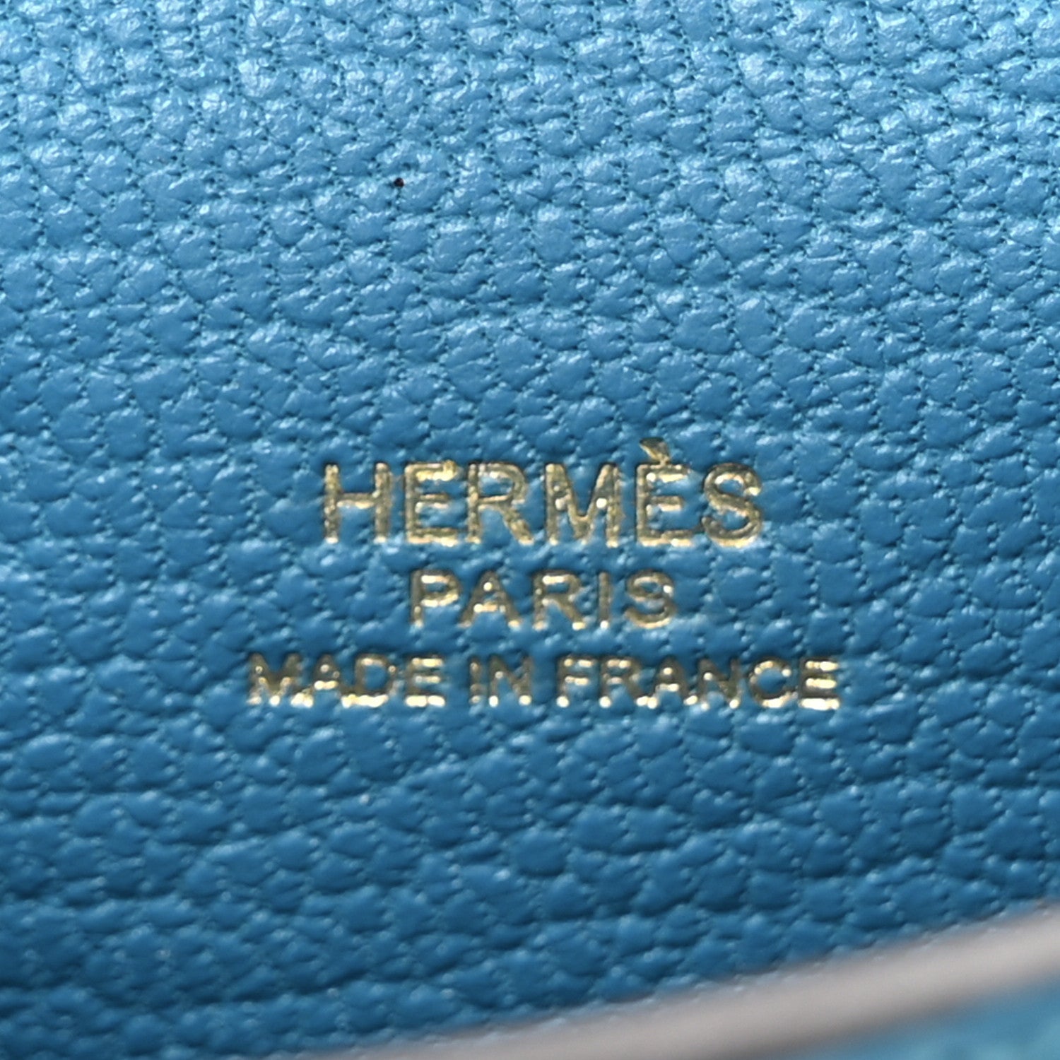 Hermes Tadelakt Chevre Mysore Kelly Quelle Idole Bag Charm Bleu Izmir Jaune Bourgeon Bleu Brume Vert Bosphore 4 of 5
