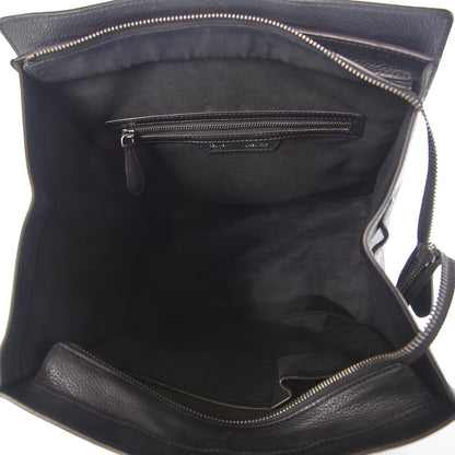 Celine Drummed Calfskin Mini Luggage Black 5 of 14