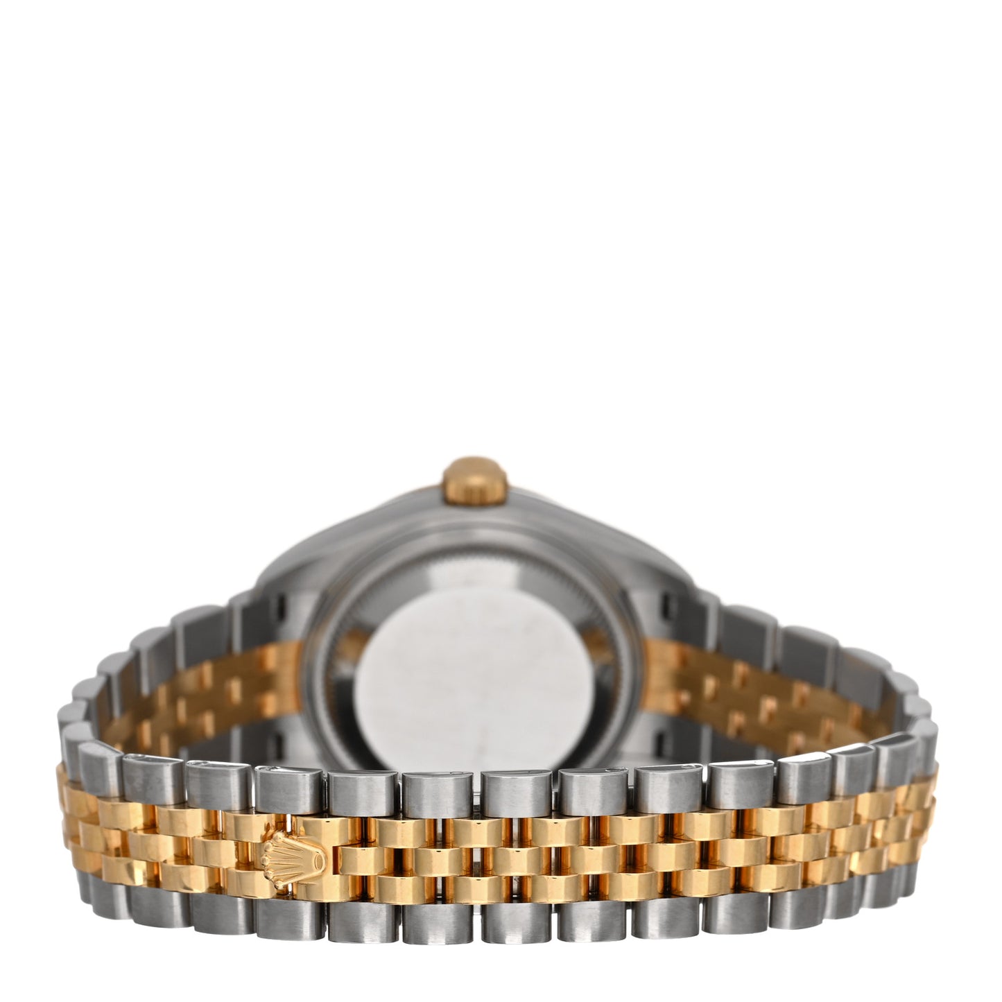 Stainless Steel 18K Yellow Gold Diamond 28mm Oyster Perpetual Datejust Watch Silver 279173