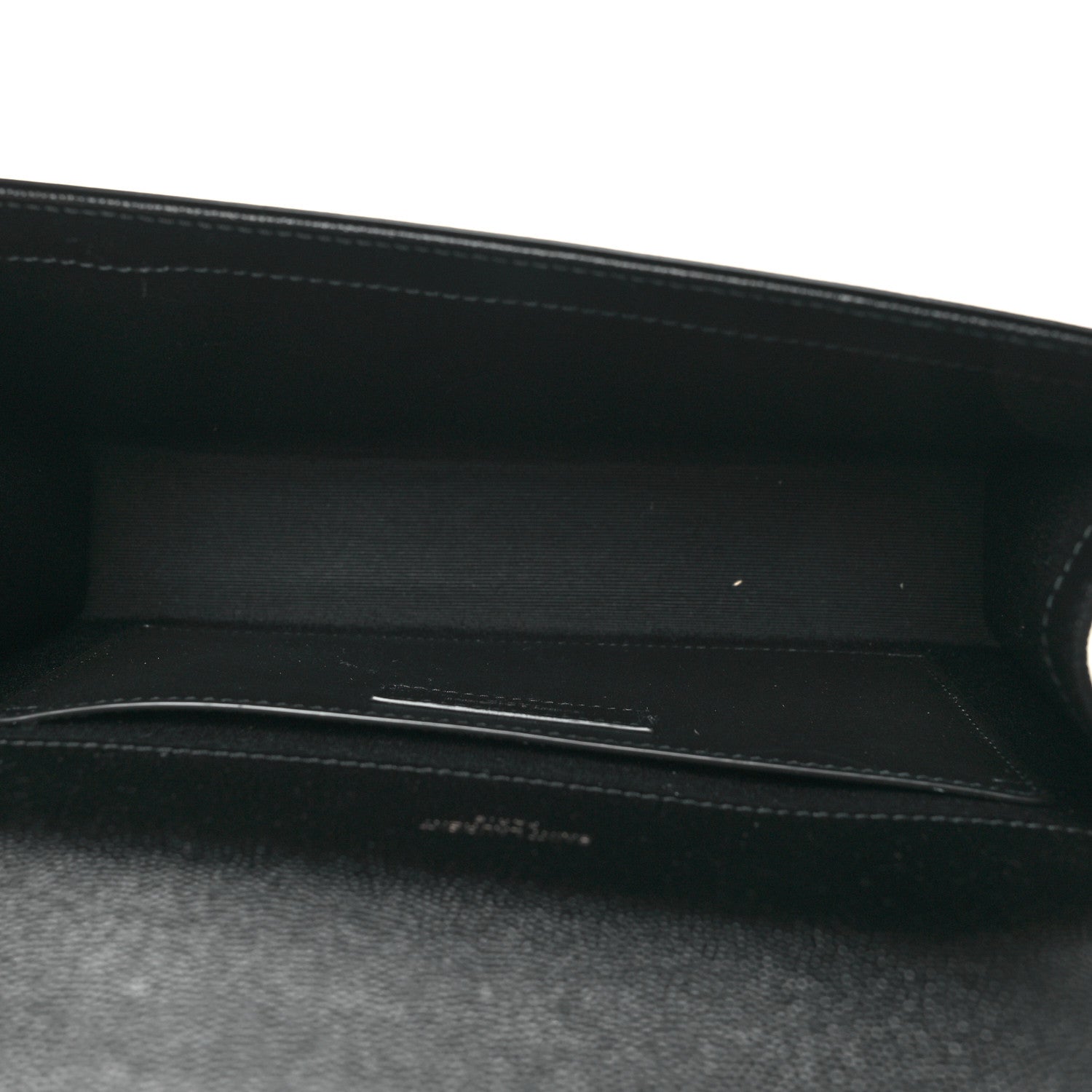 Saint Laurent Grain De Poudre Medium Classic Monogram Monochrome Kate Satchel Black 5 of 10