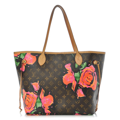 Louis Vuitton Monogram Roses Neverfull MM 1 of 17