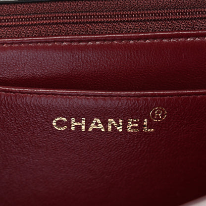 Chanel Lambskin Vertical Quilt Jumbo Single Flap Black 6 of 12