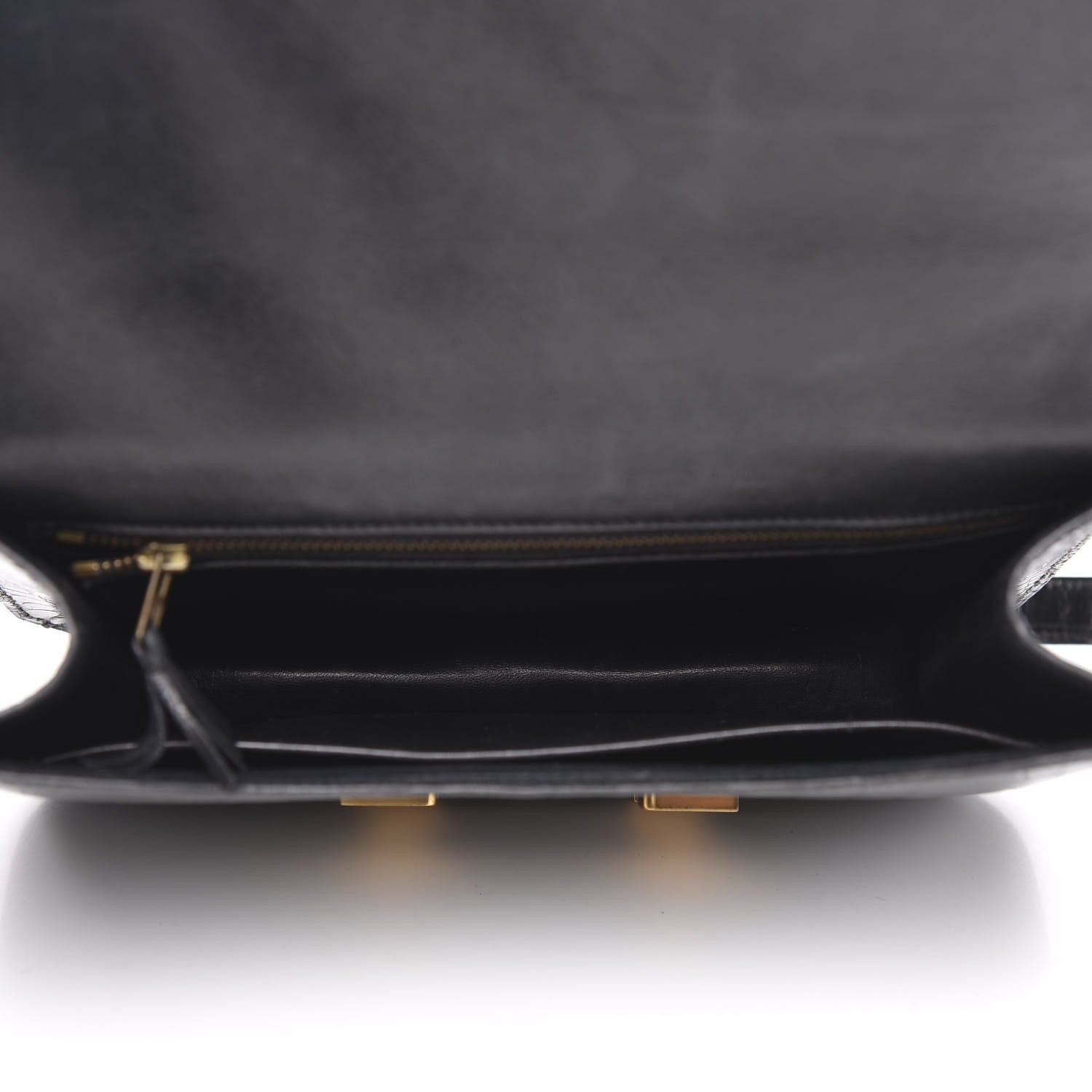 Hermes Shiny Porosus Crocodile Constance 24 Black 5 of 20