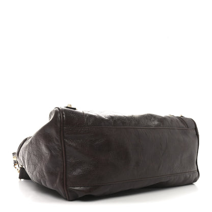 Balenciaga Agneau Giant 12 Gold Hardware Velo Cigare Fonce 5 of 11