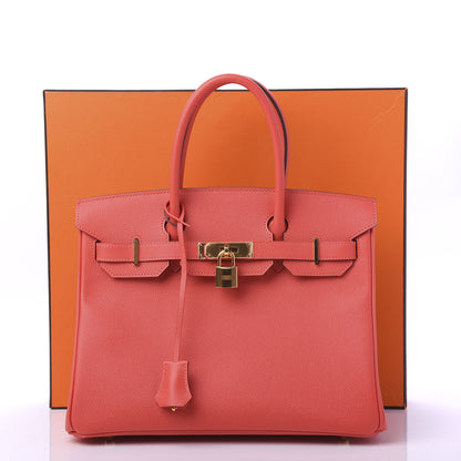 Hermes Epsom Birkin 30 Rose Jaipur 12 of 12