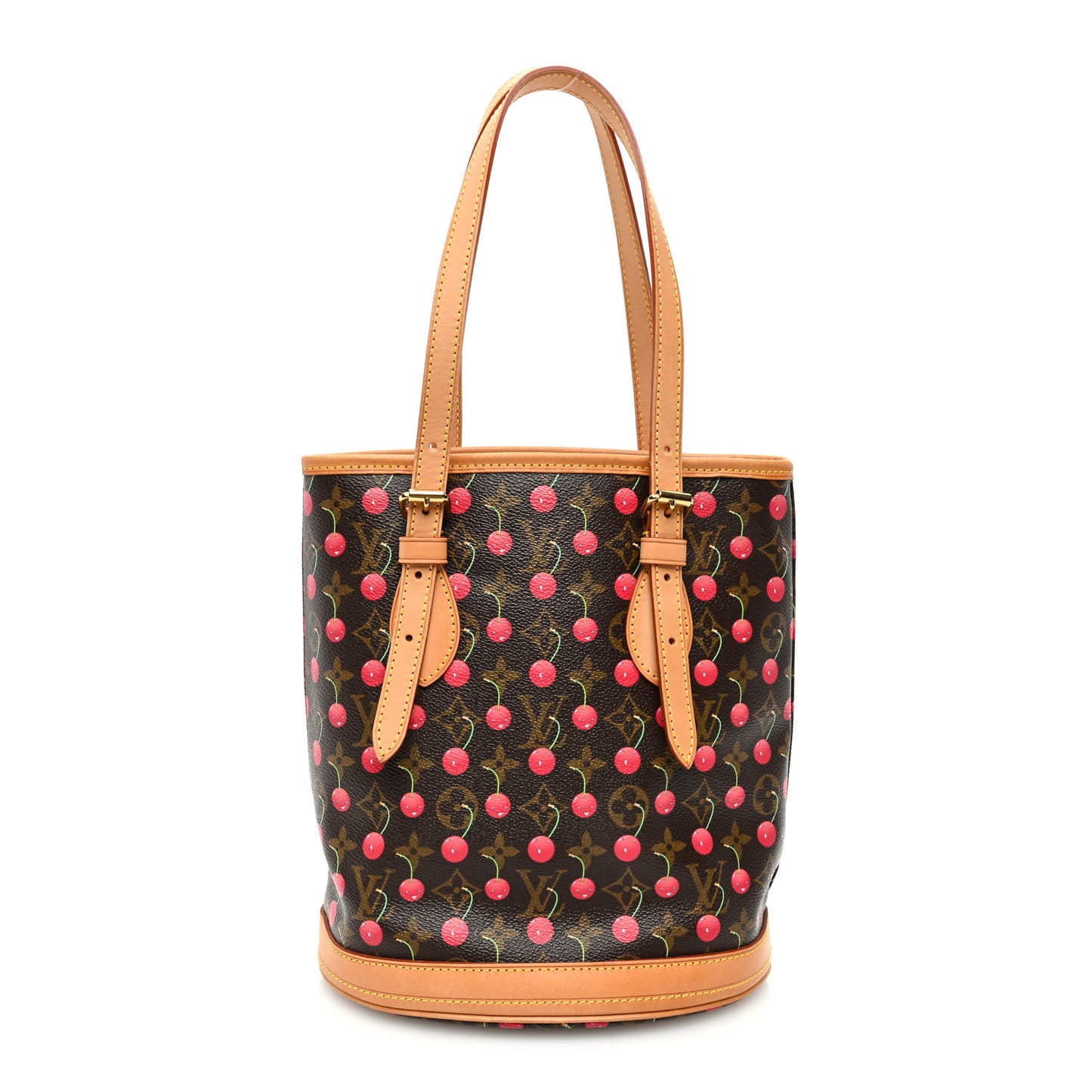 Monogram Cerises Bucket Bag