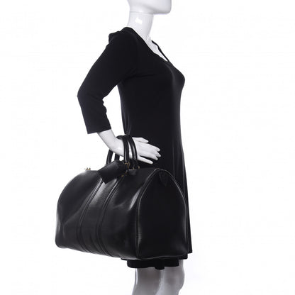 Louis Vuitton Epi Keepall 45 Black 2 of 17