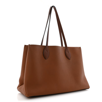 Louis Vuitton Grained Calfskin Lockme Shopper Chataigne 3 of 11