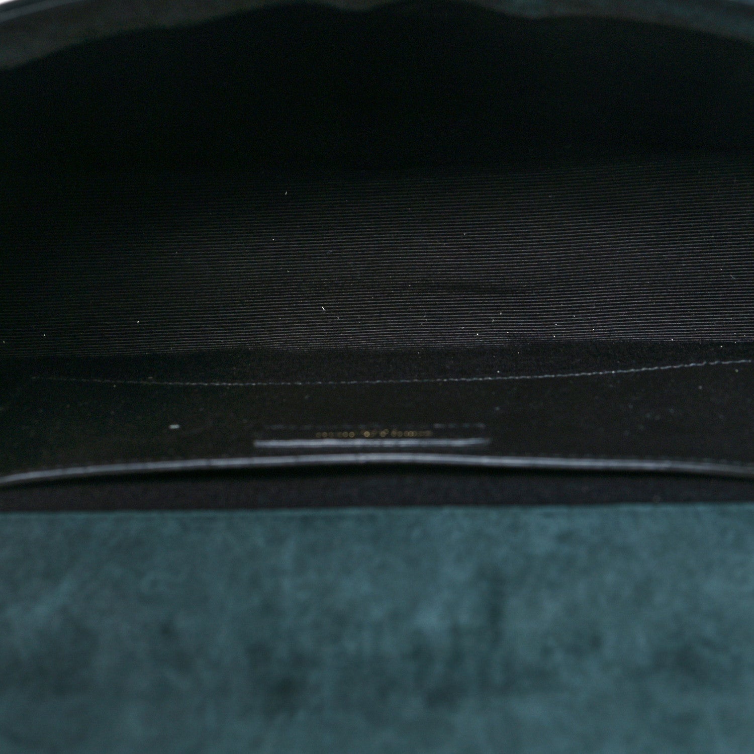 Saint Laurent Suede Mixed Matelasse Triquilt Medium Monogram Envelope Satchel Algae 5 of 11