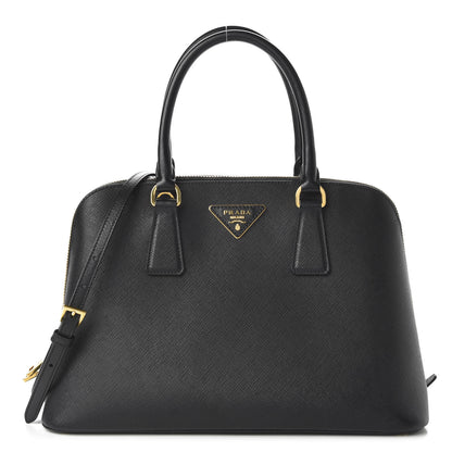 Prada Saffiano Lux Medium Promenade Tote Black 1 of 9