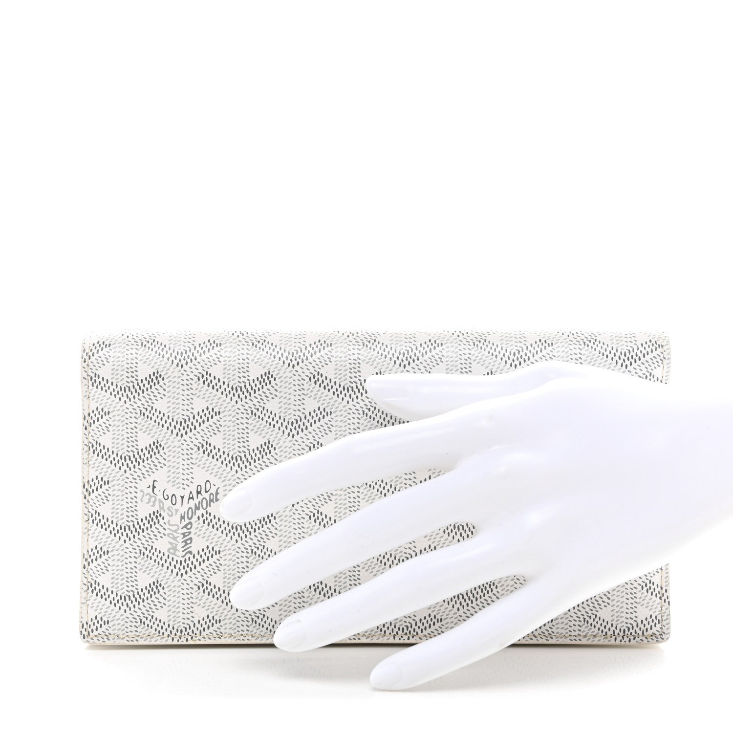 Goyard Goyardine Richelieu Wallet White 2 of 8