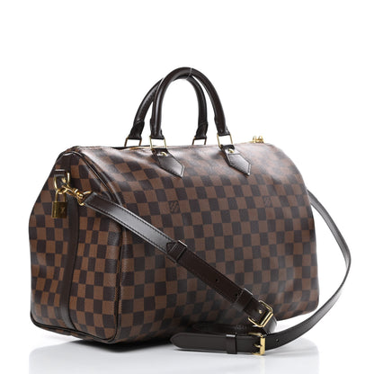 Louis Vuitton Damier Ebene Speedy Bandouliere 35 3 of 13