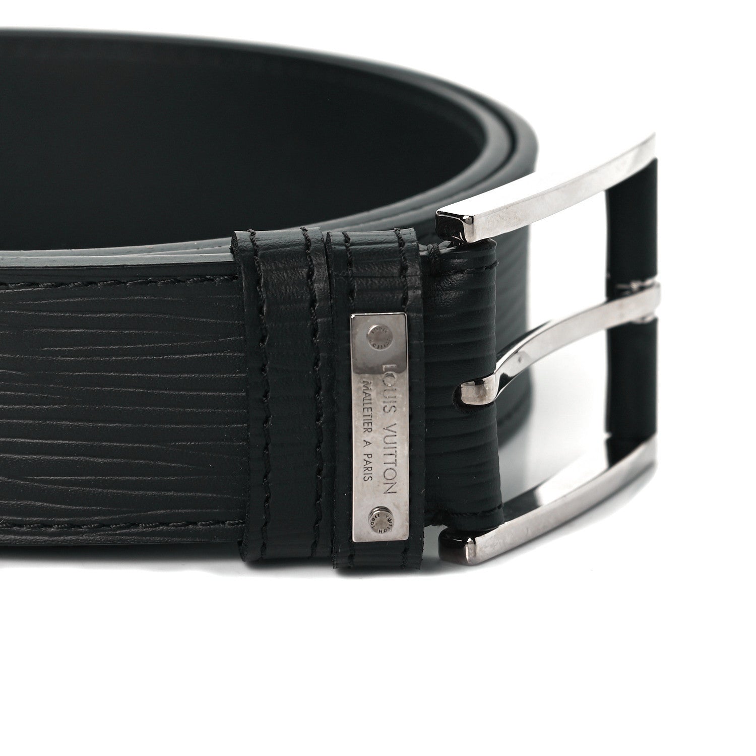 Louis Vuitton Epi 35mm Belt 100 40 Black 3 of 5