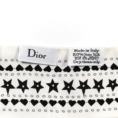 Christian Dior Silk High Priestess Tarot Mitzah Scarf Off White 4 of 4