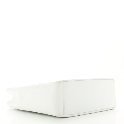 Chanel Caviar Quilted Petit Shopping Tote PST White 4 of 13