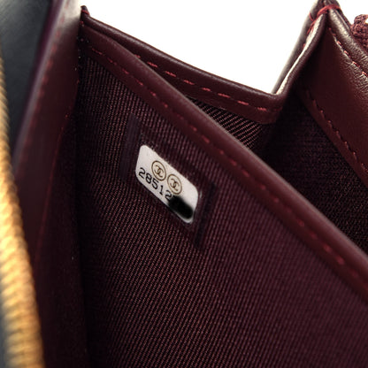 Chanel Caviar Quilted Large Gusset Zip Around Wallet Black 15 of 17