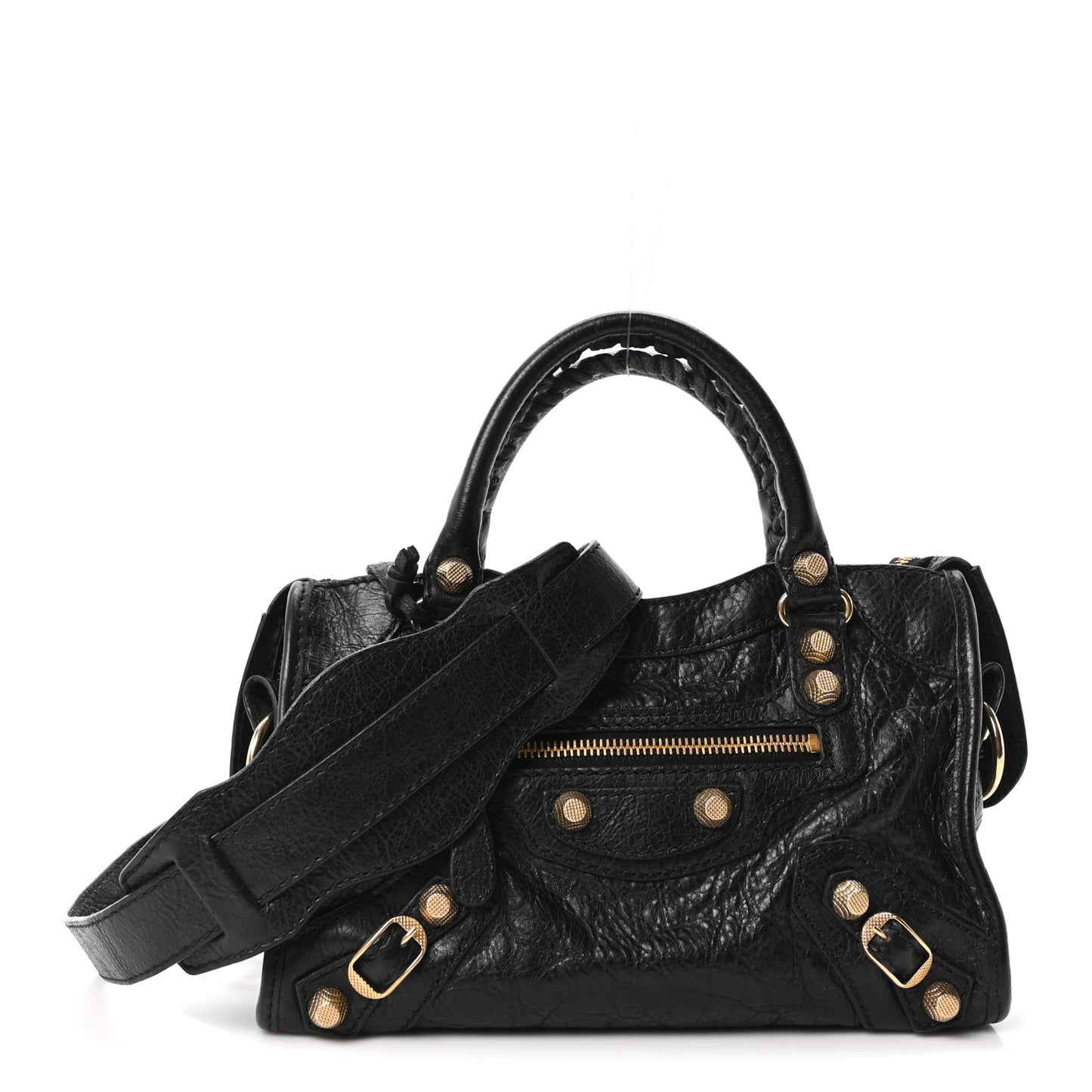 Agneau Giant 12 Gold Hardware Mini City Black