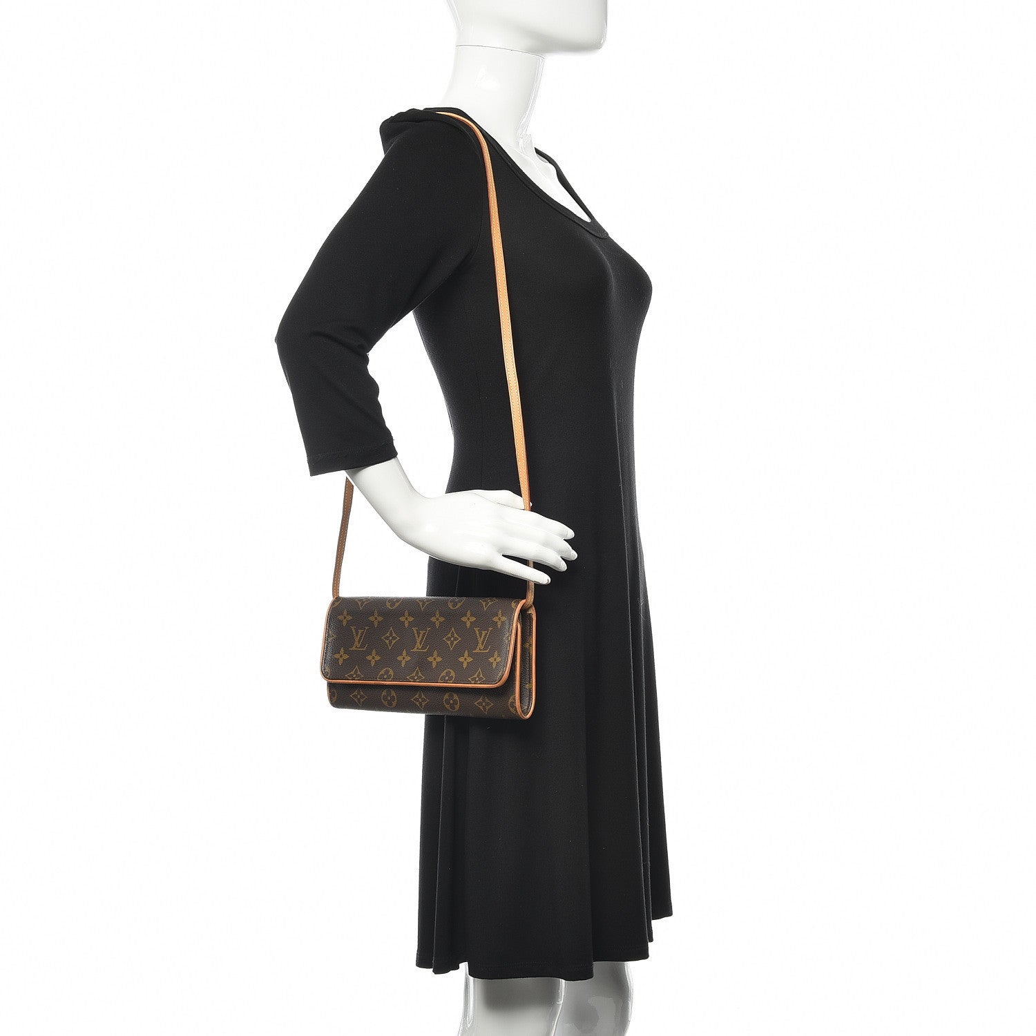 Louis Vuitton Monogram Pochette Twin GM 2 of 16
