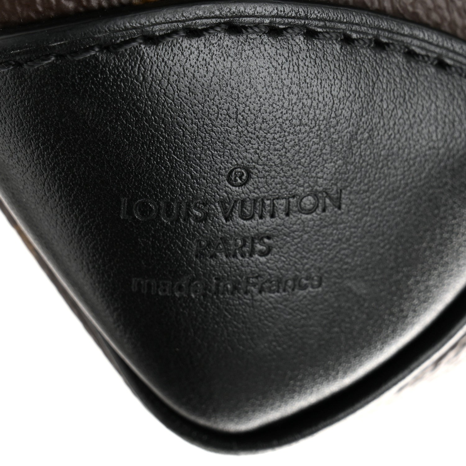 Louis Vuitton Monogram Odeon MM Black 6 of 10