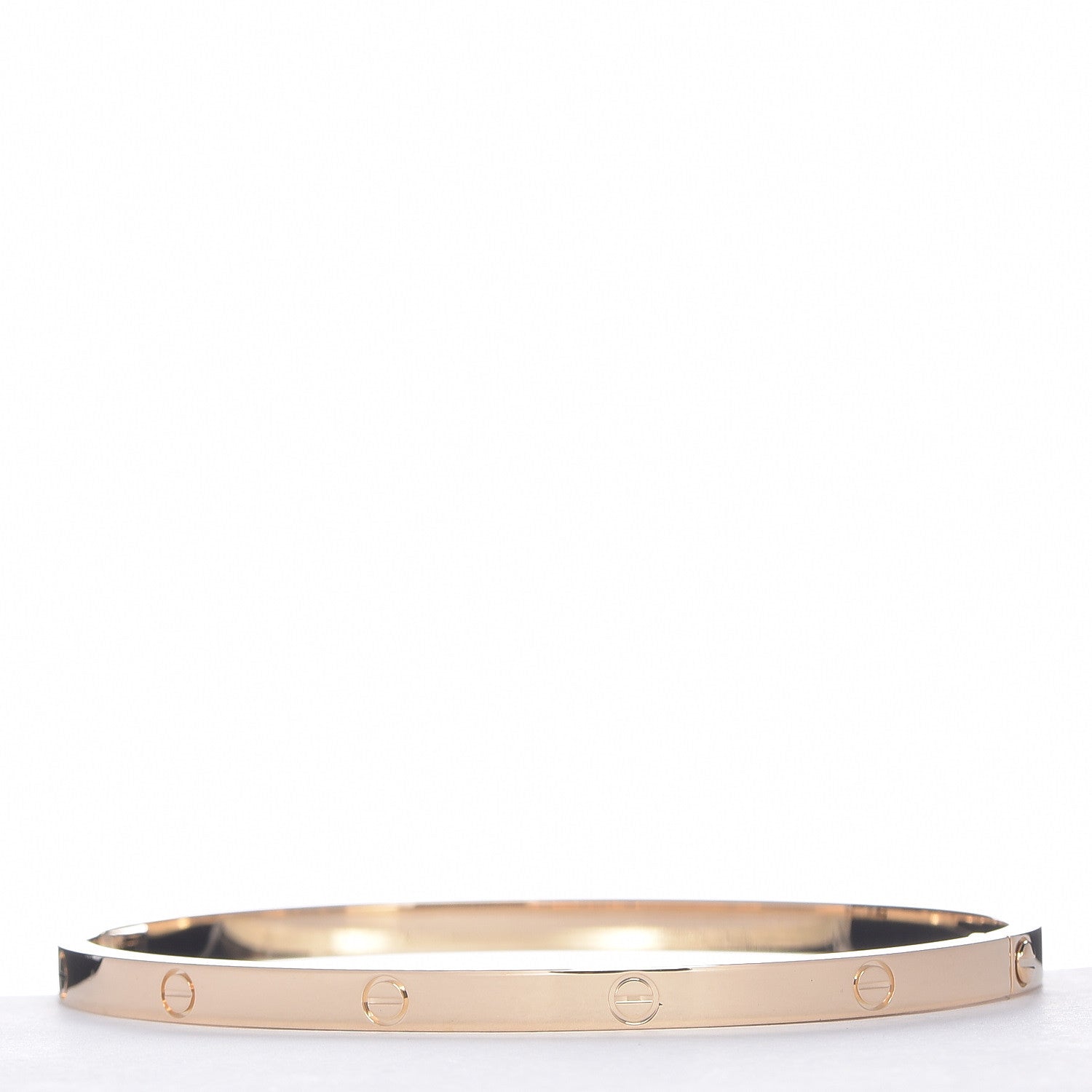 Cartier 18K Yellow Gold Small LOVE Bracelet 17 3 of 6