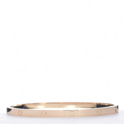 Cartier 18K Yellow Gold Small LOVE Bracelet 17 3 of 6