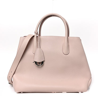 Christian Dior Supple Grained Calfskin Large Open Bar Tote Rose Poudre 1 of 9