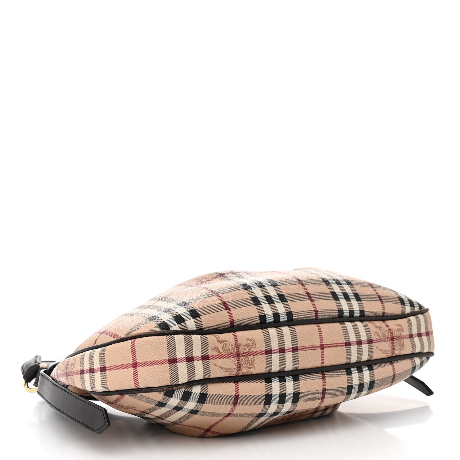 Burberry Haymarket Check Small Brooklyn Hobo Brown 4 of 20