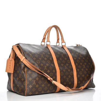 Louis Vuitton Monogram Keepall Bandouliere 55 4 of 13