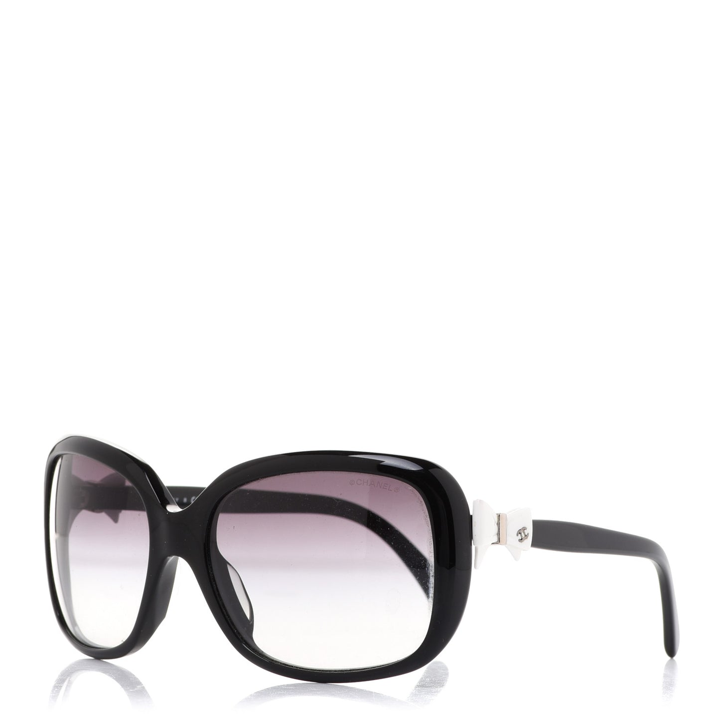 CC Bow Sunglasses 5171 Black White