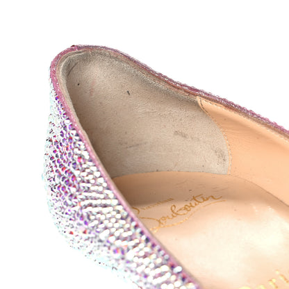 Christian Louboutin Crystal Strass So Kate 100 Pumps 38.5 Pink 9 of 10