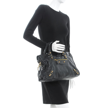 Balenciaga Agneau Giant 12 Gold Hardware City Black 2 of 12