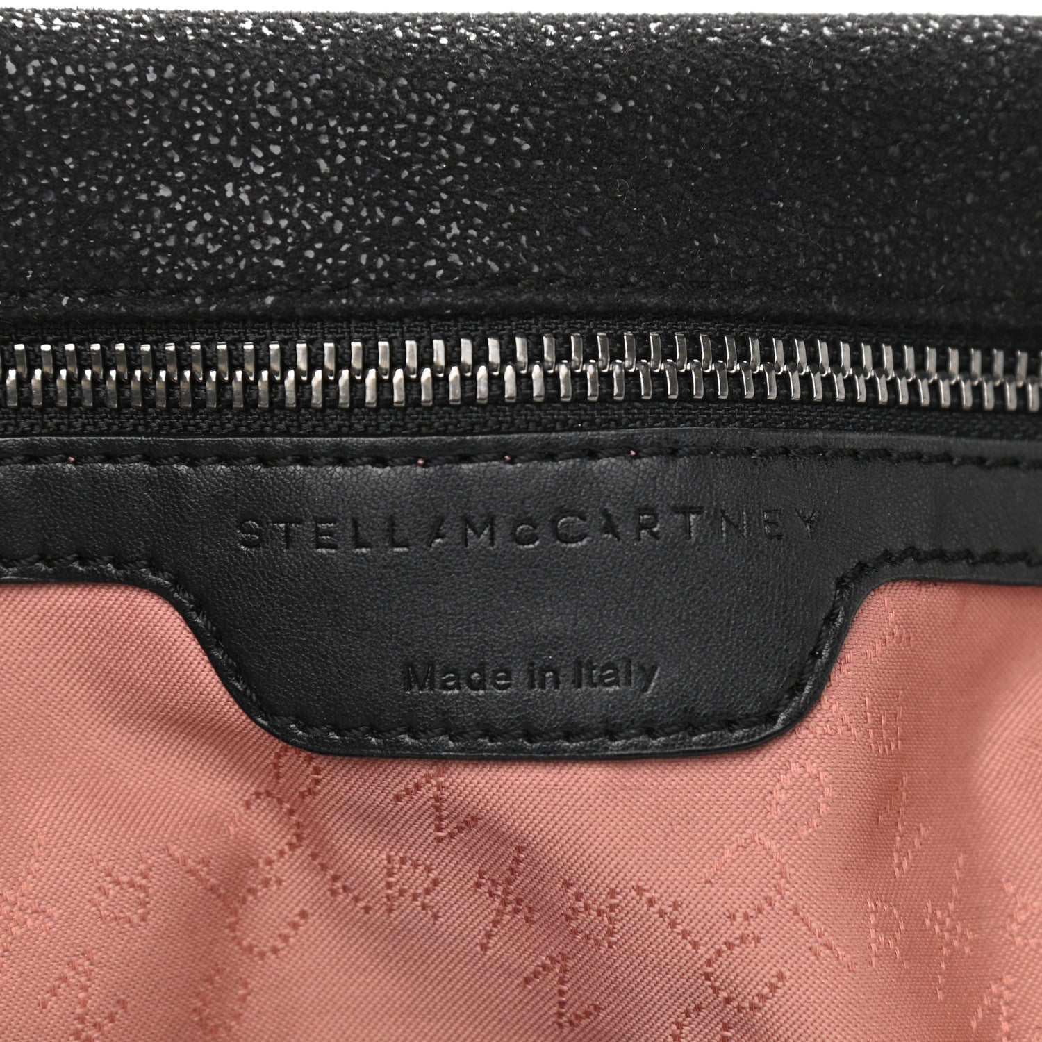 Stella McCartney Shaggy Deer Falabella Fold Over Tote Black 6 of 9