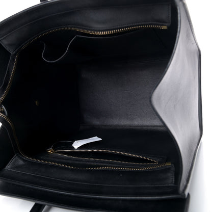 Celine Smooth Calfskin Mini Luggage Black 4 of 4