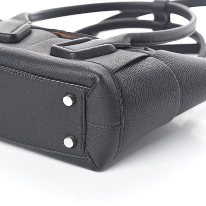Bottega Veneta Grained Calfskin Maxi Intrecciato Arco 29 Black 9 of 9