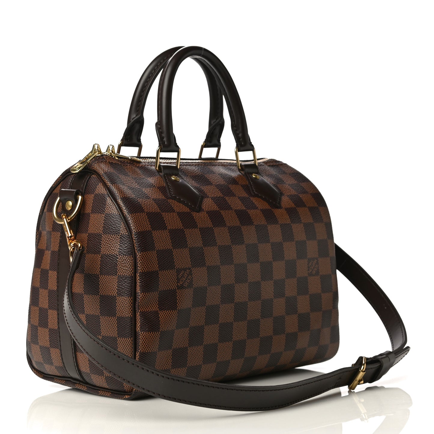 Damier Ebene Speedy Bandouliere 25
