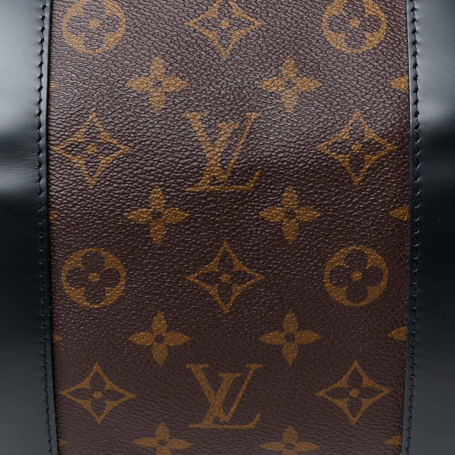 Louis Vuitton Monogram Macassar Keepall Bandouliere 55 11 of 13