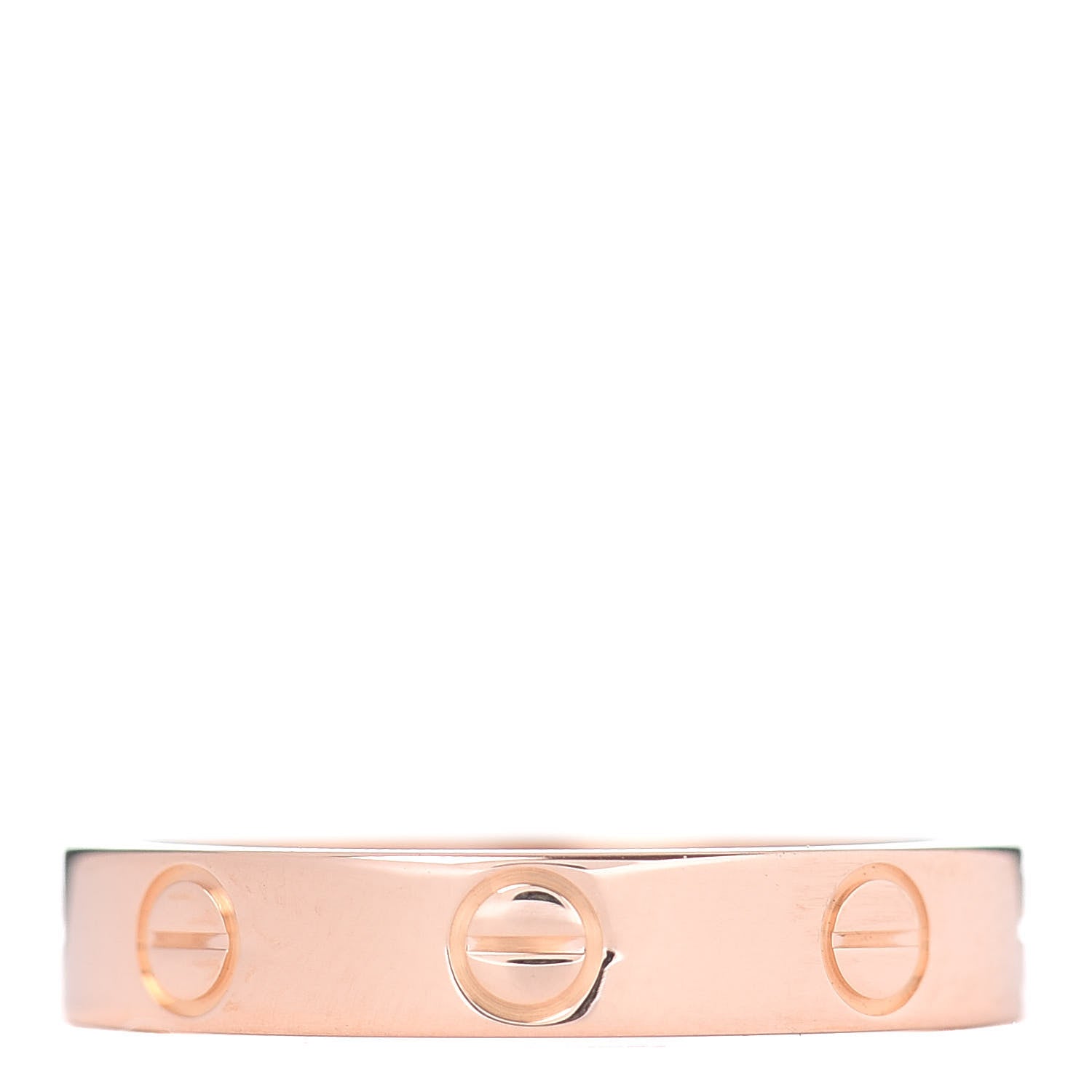 Cartier 18K Pink Gold 3.5mm LOVE Wedding Band Ring 52 6 1 of 4