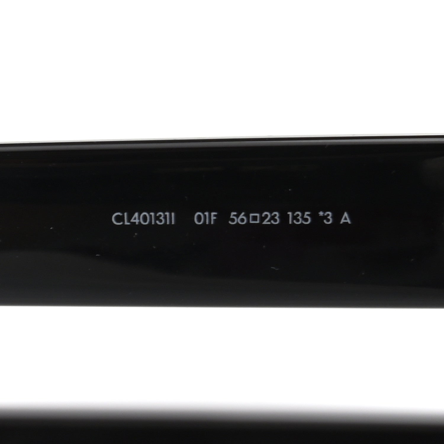 Celine Acetate Octagon Polarized Sunglasses CL40131 Black 5 of 7