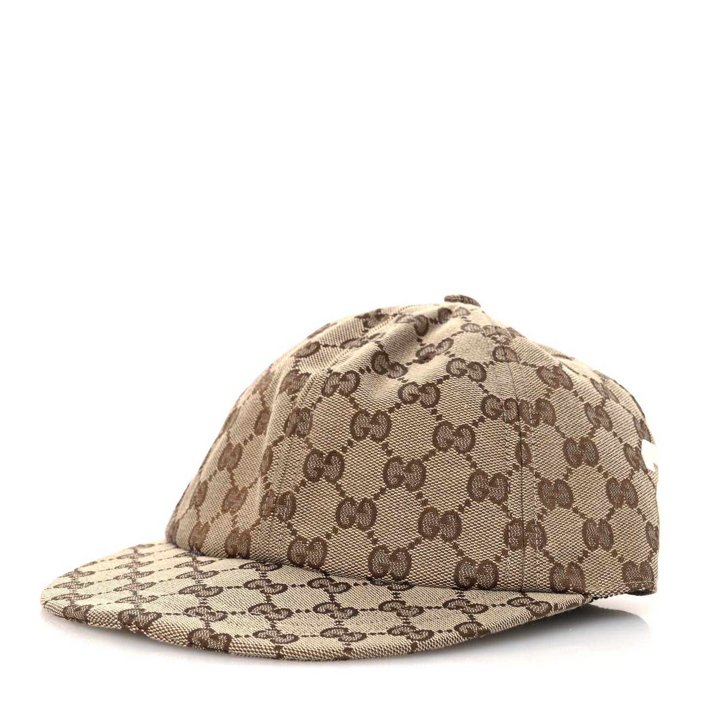Monogram Patch Logo Soft Baseball Hat S Beige Cocoa