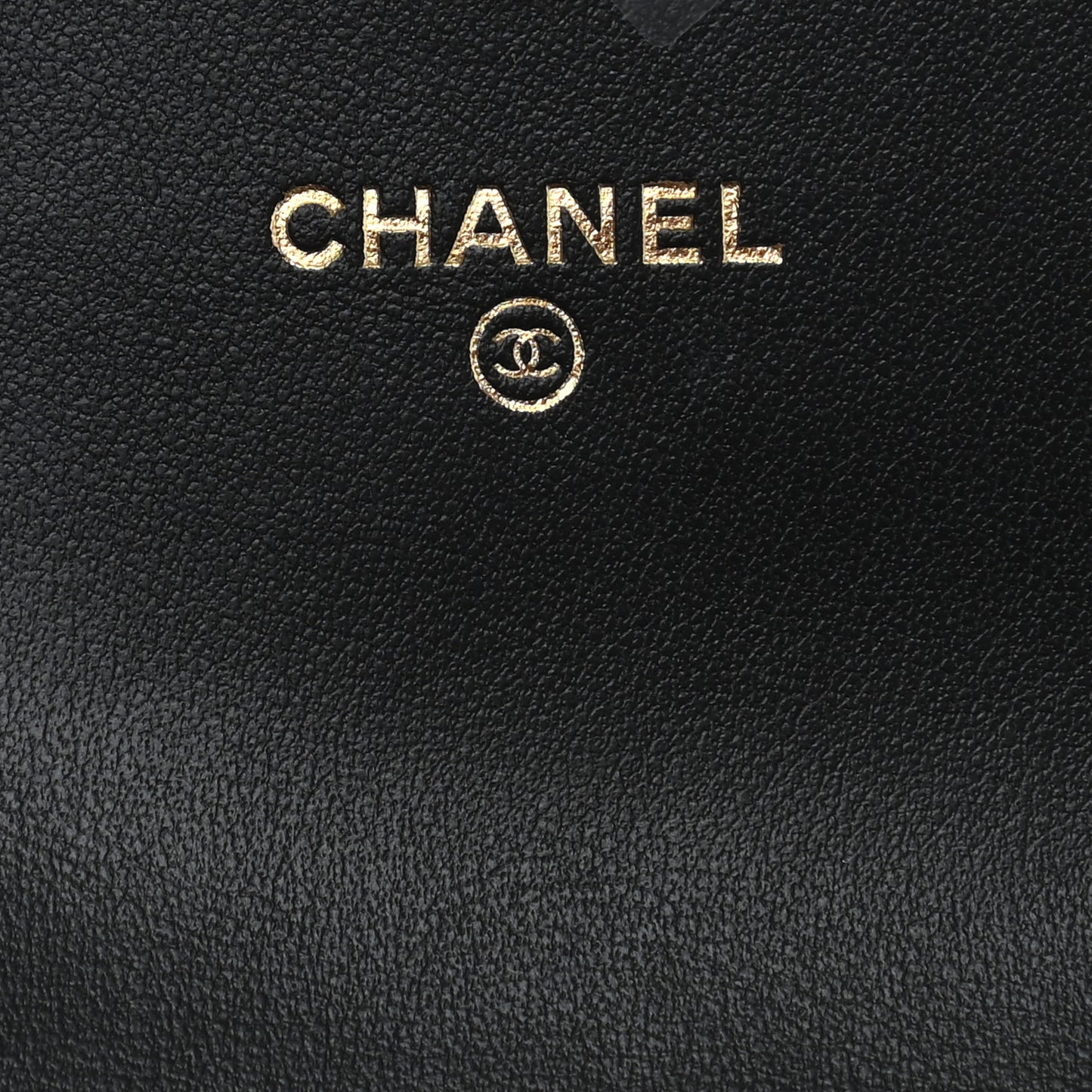 Lambskin Quilted Chanel 19 Flap Clutch Black