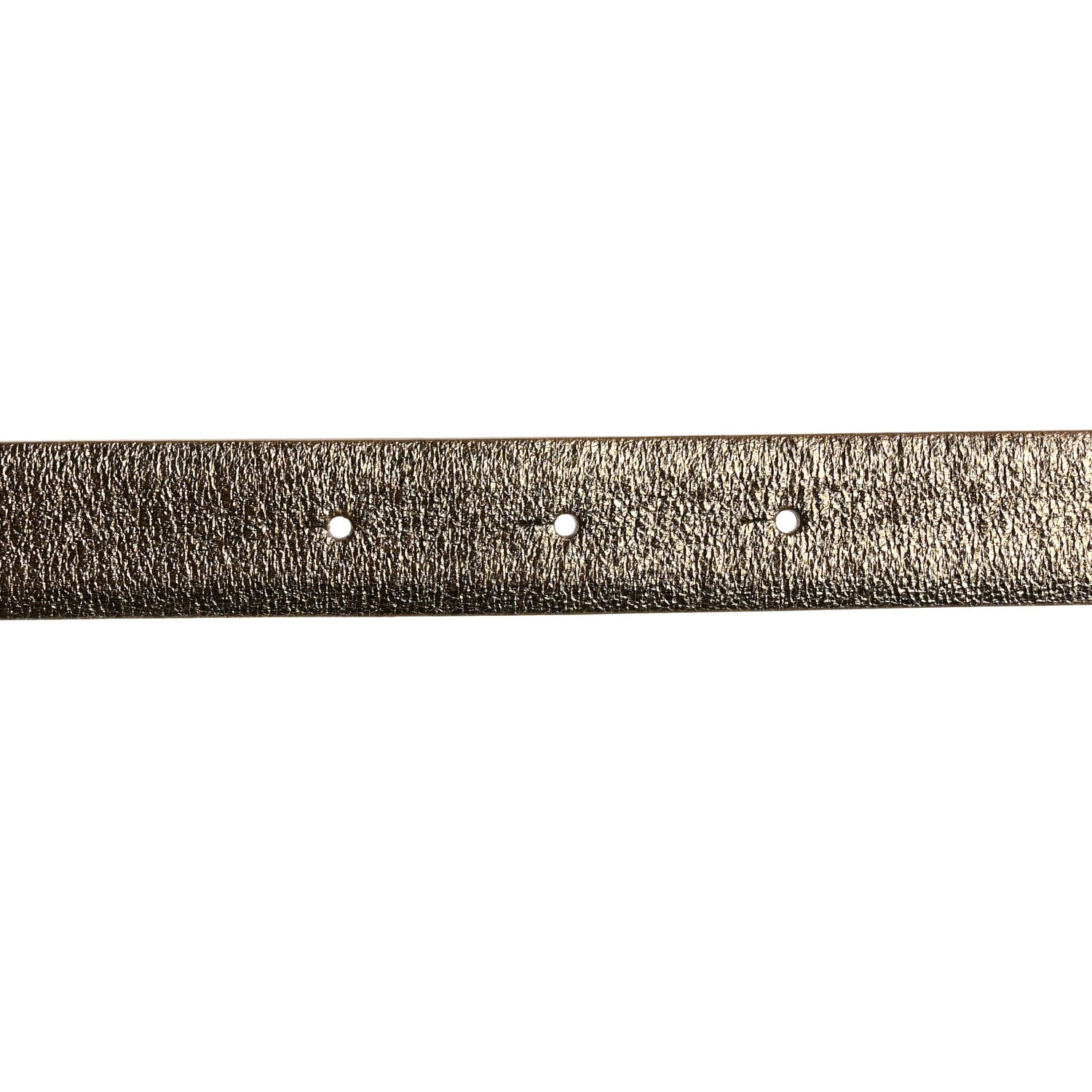 Chanel Metallic Lambskin Crystal Baguette Logo Belt 75 30 Gold 4 of 5